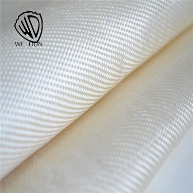 High silica fabric