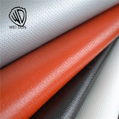 Silicone coated fiberglass fabric