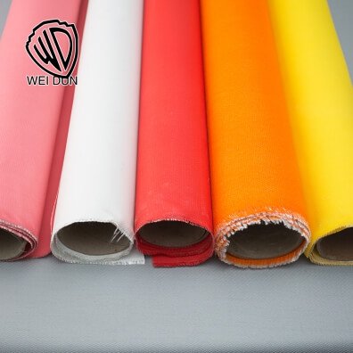 Acrylic coated fiberglass fabric