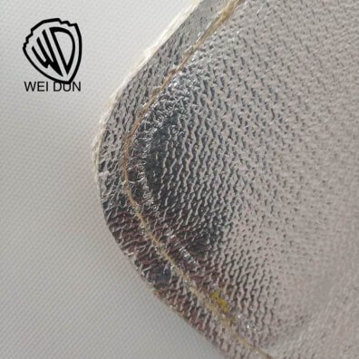 Aluminum foil glass fiber cloth