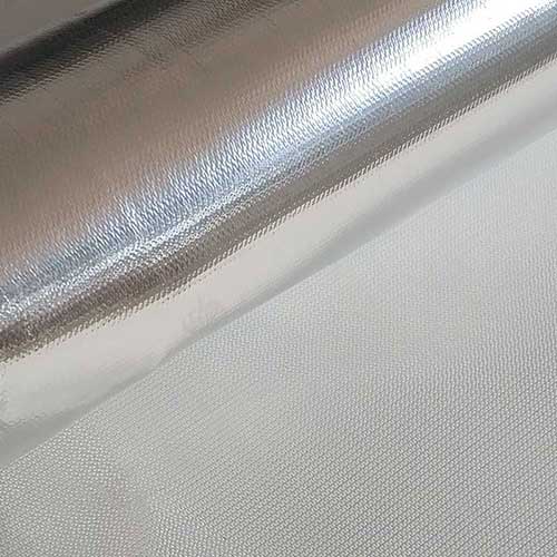 Aluminum foil glass fabric